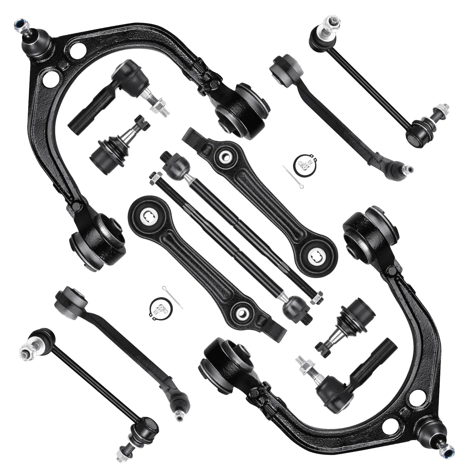 Upper & Lower Control Arms with Ball Joint