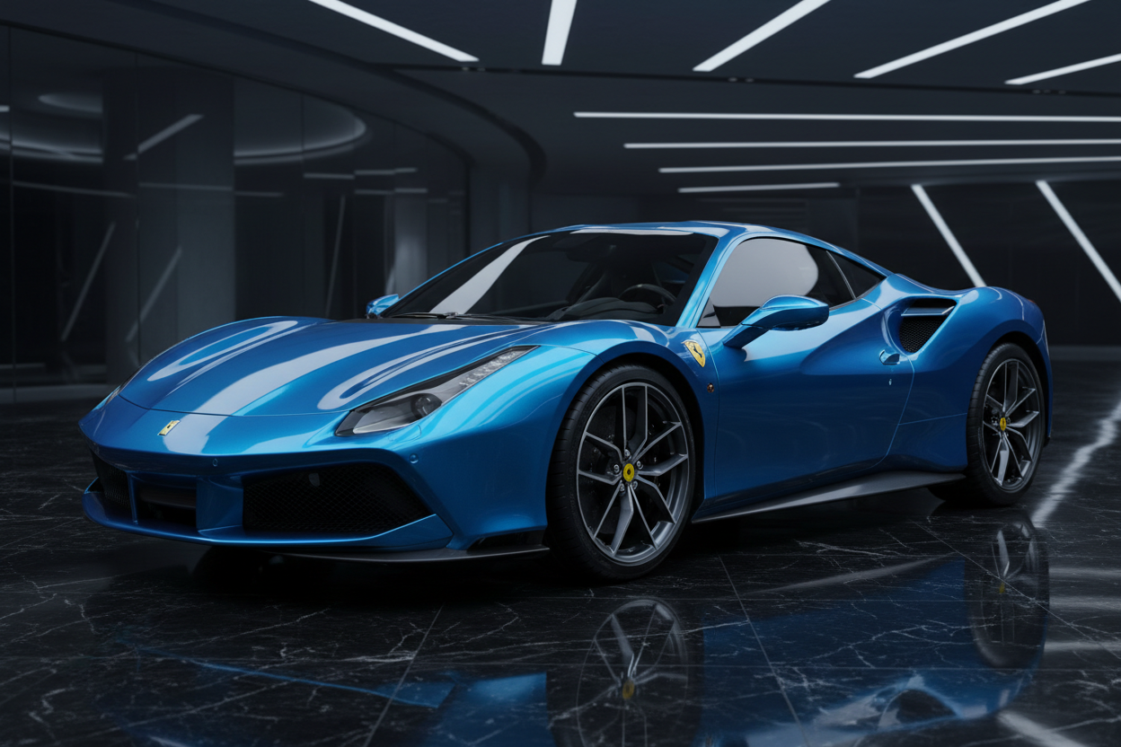 ferrrari image hd bnao blue colour me realistic