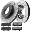 Brake Rotors & Ceramic Pads Kit